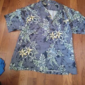 Tommy Bahama silk floral shirt